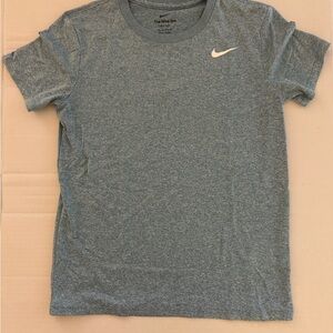 Nike DRI-FIT Tee - Blue/White Pattern